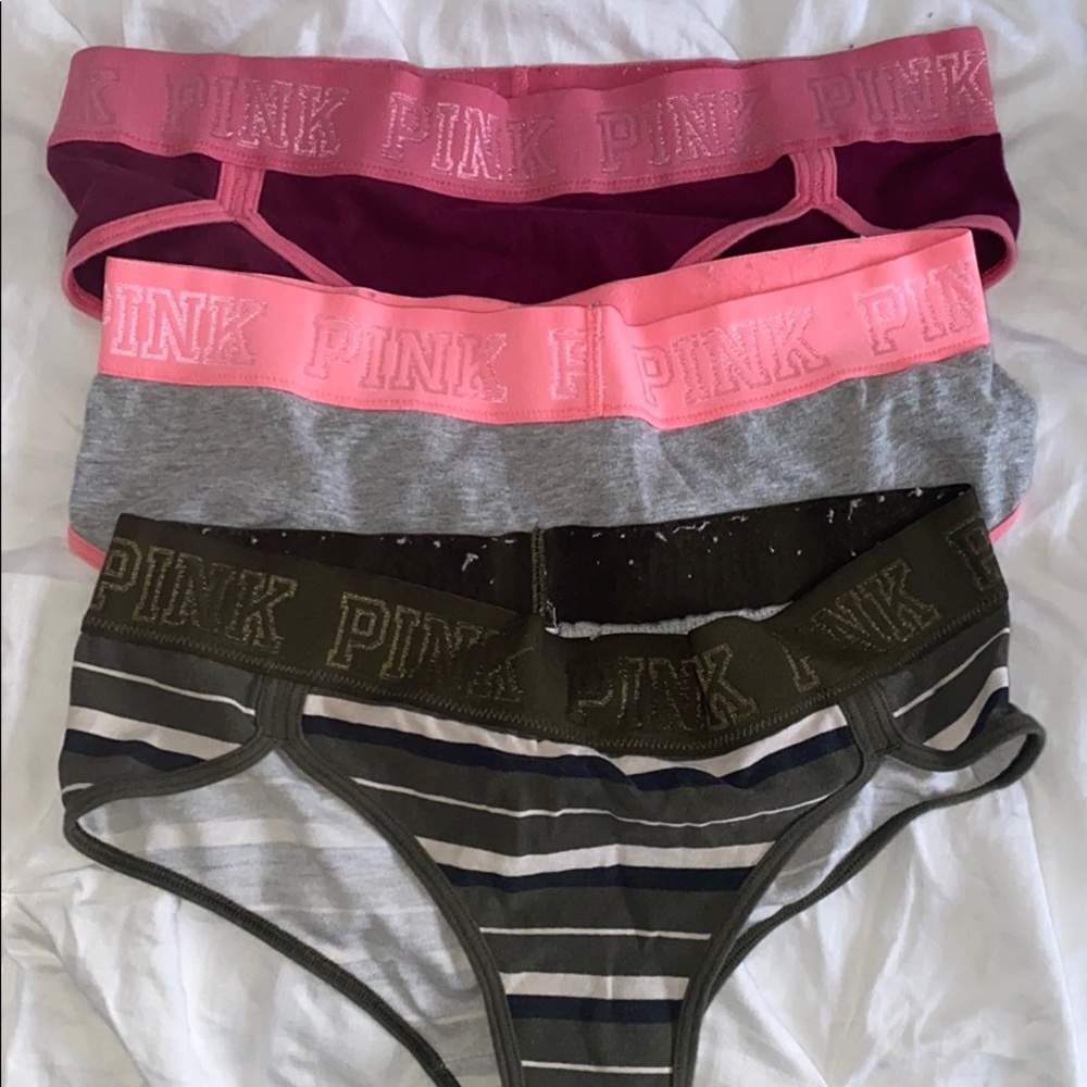*NEVER WORN* 3 PINK underwears